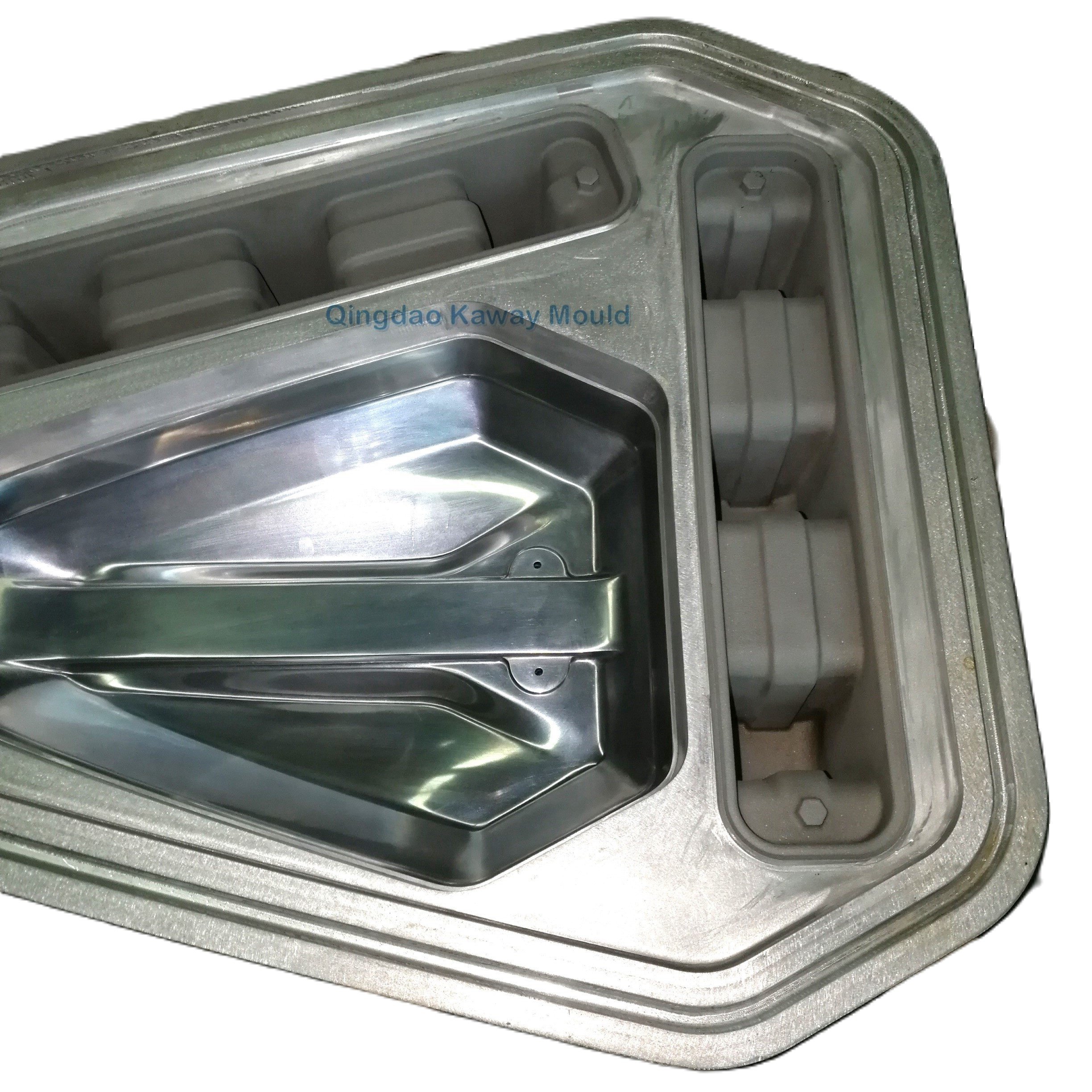 Professional Factory Custom CNC Cast Aluminum Mold Rotational Mould for Plastic Kayak Hatch Panel